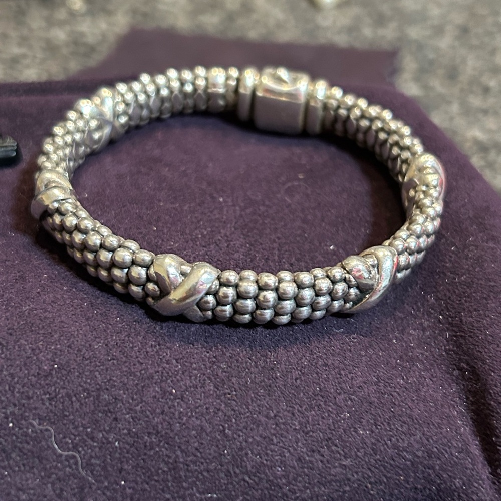 Lagos Caviar five X Bracelet